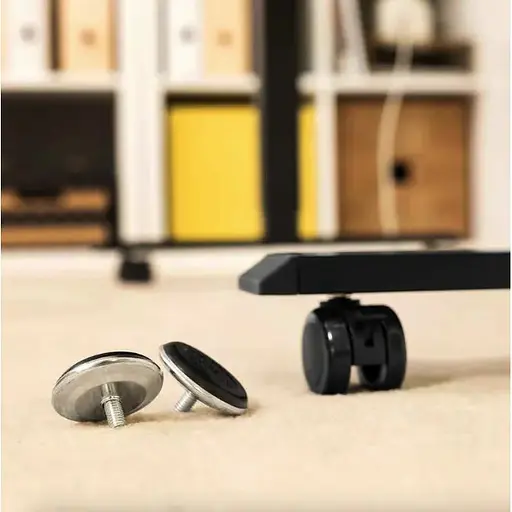 Компьютерный стол с регулируемой высотой Di Volio Rapalo черный - фото 8