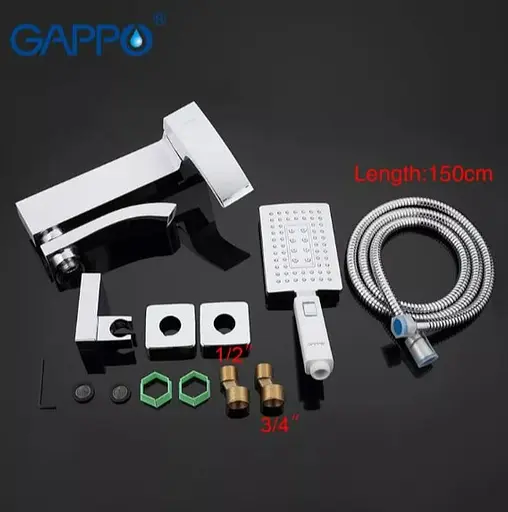 Смеситель для ванны Gappo G3207-8 - фото 5