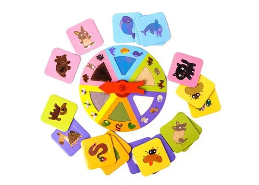 Настольная игра Djeco Тактильное лото. Животные (Tactilo loto Animals) (DJ08129) - фото 4