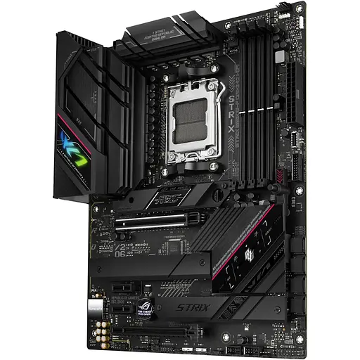 Материнская плата Asus Rog Strix B650E-F Gaming WIFI sAM5 B650 4xDDR5 M.2 HDMI DP WiFi BT ATX - фото 8
