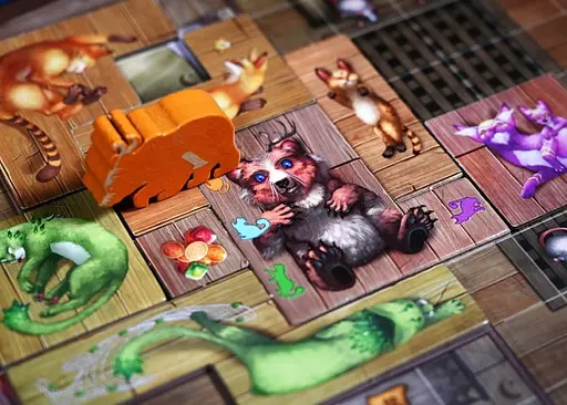 Настільна гра Geekach Games Острів котів: Кошенята і звірята (The Isle of Cats: Kittens + Beasts) (укр.) (GKCH045OKK) - фото 8