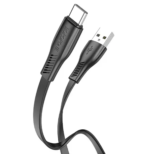 Кабель Borofone BX85 USB Type-C 1 м черный - фото 1