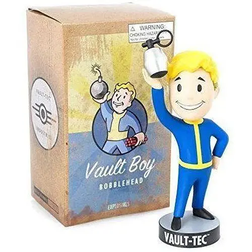 Фігурка Gaming Heads Fallout 4: Vault Boy 111 Bobbleheads Series Two: Explosives Волт-Бій 15 см 60.85 - фото 1