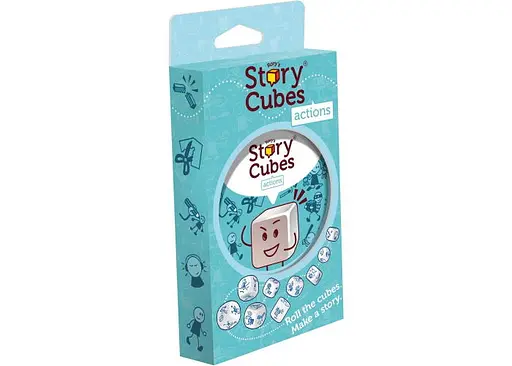 Настольная игра Asmodee Кубики историй Рори: Действия (Rory's Story Cubes: Actions) (англ.) (ASMRSC302EN)