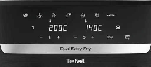 Мультипечь (аэрофритюрница) Tefal Dual Easy Fry EY901N10 - фото 3