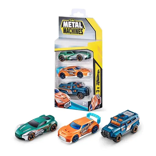 Машинки Zuru Metal Machines Car в асортименті 3 шт. (6715) - фото 6