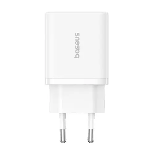 Мережевий зарядний пристрій Baseus Cube Fast Charger C+U 30W EU Cluster білий P10111404213-00 - фото 4