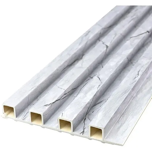 Рейка декоративна Wall Sticker WPC стінова 3000х160х23 мм Мармур SW-00001862