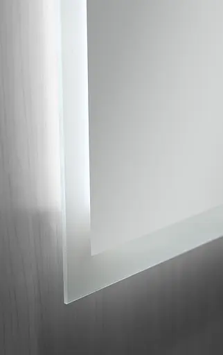 Дзеркало Mixxus Flat MR04-100x60 (LED Touch, годинник, антизапотівання, димер, регулювання яскравості) MI6008 - фото 6