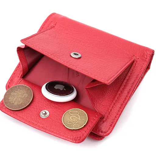 Кожаный женский кошелек ST Leather 10х11х2 см acs0029416 - фото 8