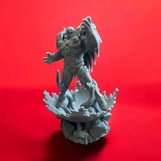 Фигурка Магнето размер 125 мм высококачественная 3д печать коллекционный сувенир геймеру - фото 3