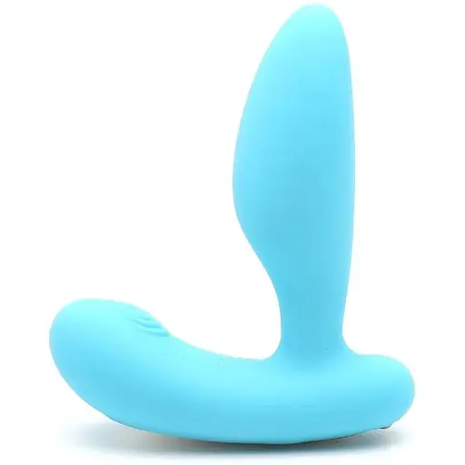 Вибропробка и массажер простаты 2в1 KisToy Gordon Blue