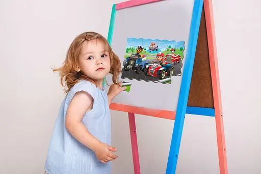 Детский набор магнитов Щенячий патруль "Вперед к приключениям" ML4034-34 35 шт - фото 5