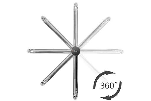 Смеситель для умывальника Rea Lugano slim chrom высокий REA-B5000 Хром - фото 4