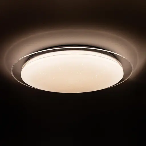 Стельовий світильник SATURN зоряне небо 36W 425*60мм 4000К 2900Lm без пульта - фото 5