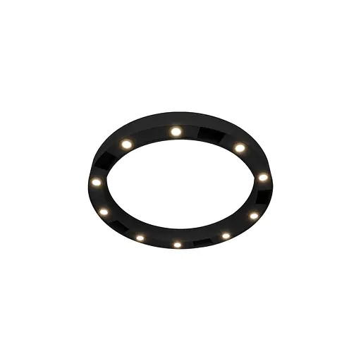 Потолочная люстра Skarlat RSLC74107 10×3W BK 4000K - фото 1