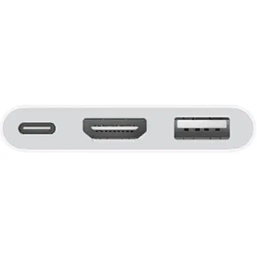 USB-хаб Apple USB-C to Digital AV Multiport Adapter 4K (MUF82) [44311] - фото 2
