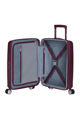 Валіза 55 см American Tourister SOUNDBOX WILD CHERRY 55x40x20(23) 32G*50001 - фото 2