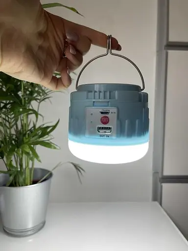 Ліхтар (лампа) для кемпінгу світлодіодна (сонячна батарея) ENERGY Saving Led - фото 4