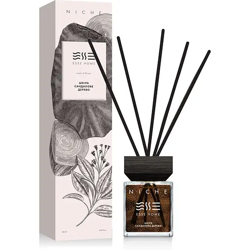 Аромадифузор ESSE NICHE Шкіра та Сандалове дерево 100 мл