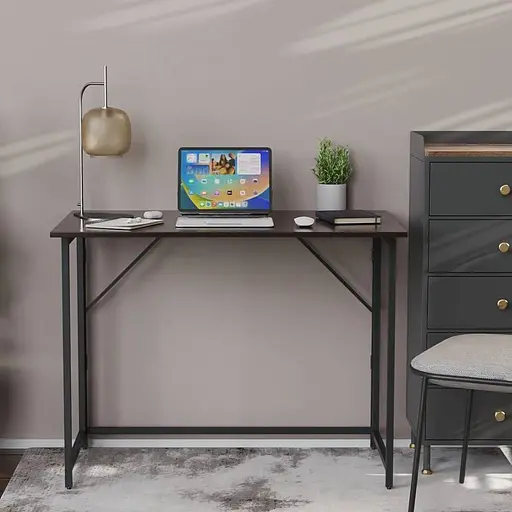 Стол раскладной Морис Ferrum-decor 750x1000x600 Черный металл ДСП Венге Магия 16 мм (FRD-105402) - фото 13