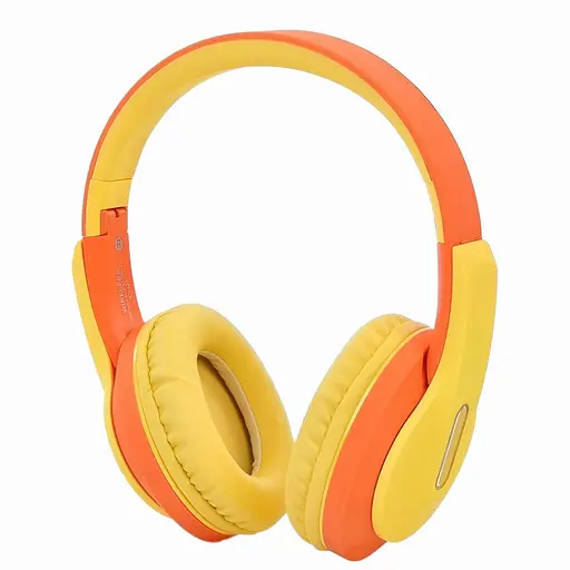 Навушники FG231109032P-1, LED-підсвічування, до 5-8 годин, до 10 метрів, Bluetooth жовто-помаранчеві - фото 2