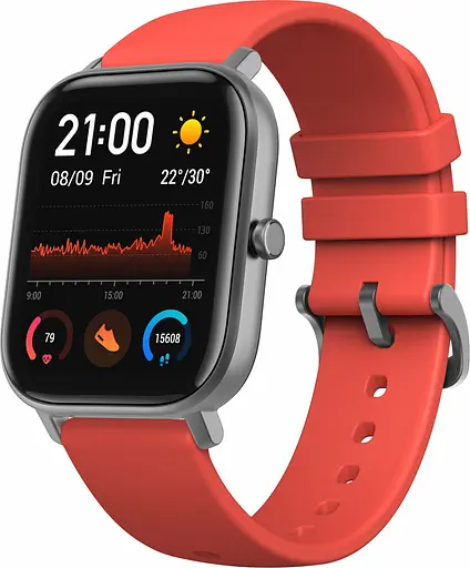 Смарт-годинник Xiaomi Amazfit GTS Vermilion Orange - фото 2