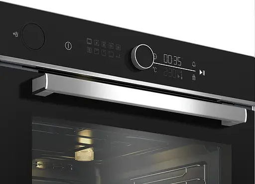 Духовой шкаф электрический Beko A+ дисплей конвекция телескопические направляющие 72 л нержавеющая сталь - фото 5