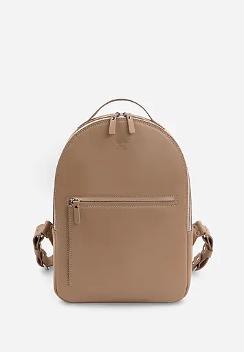 Шкіряний рюкзак Groove M карамель краст - фото 2