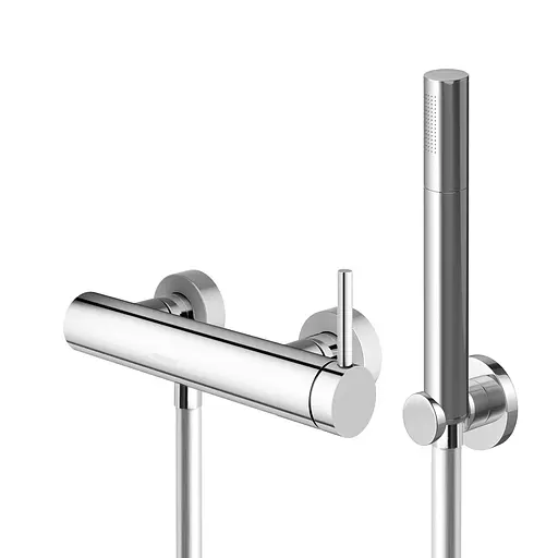 Смеситель для душа Kohlman Axel chrome настенный KPL-QW120A Хром - фото 1