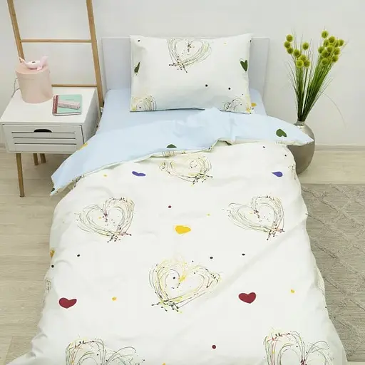 Комплект постільної білизни Viluta двоспальний ранфорс 24289 100% бавовна - фото 1