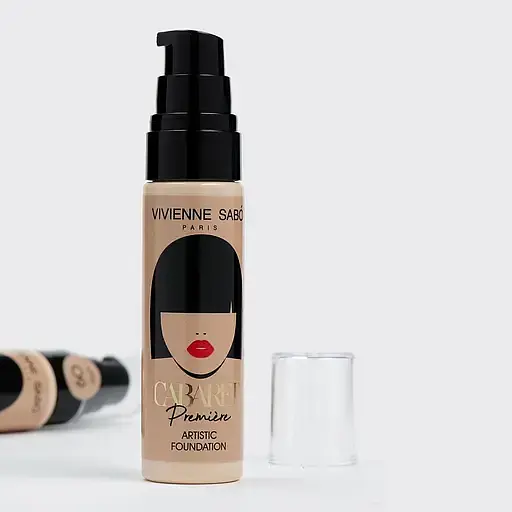 Тональный крем Vivienne Sabo Cabaret Premiere Artistic Foundation со сценическим эффектом тон 09 (Cafe) 25 мл - фото 3