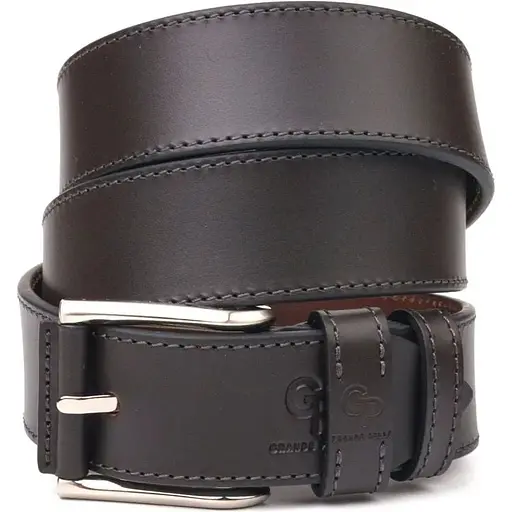 Ремінь шкіряний Grande Pelle чоловічий 3,8х120 см acs0024546 - фото 1