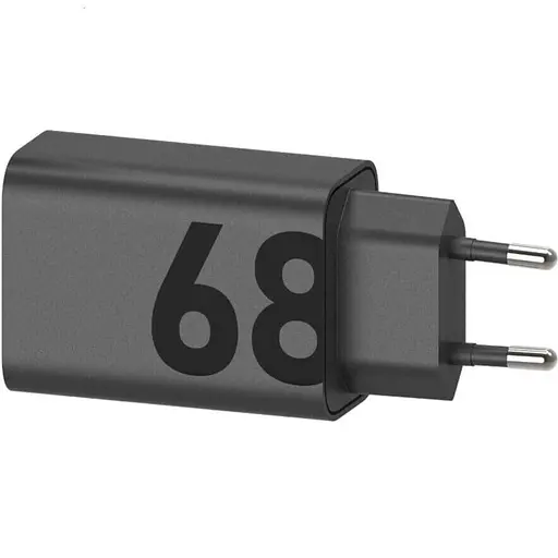 Комплект зарядний блок і кабель Motorola 68W USB-С 1m (MC-682N) - фото 3