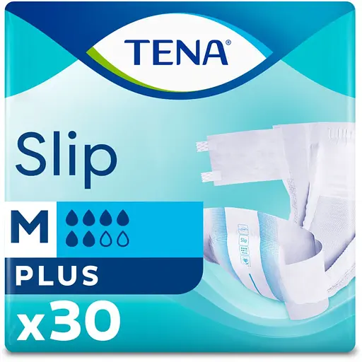 Подгузники для взрослых Tena Slip Plus Medium 30 шт. - фото 1