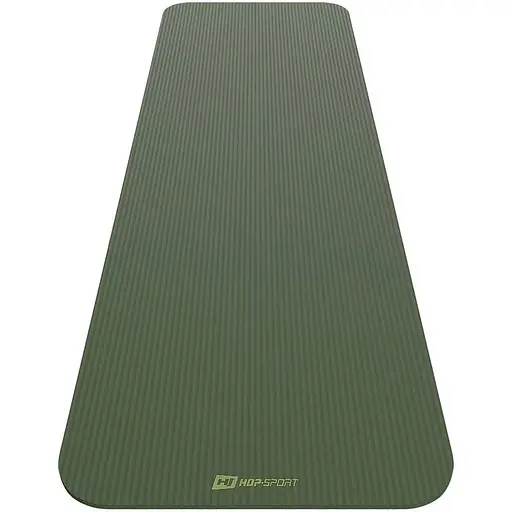 Коврик для йоги Hop-Sport HS-NB010GM NBR 1см темний хакі - фото 9