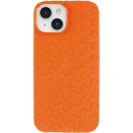 Чохол Epik TPU Weaving для Apple iPhone 13/14, 6.1 Orange - фото 2