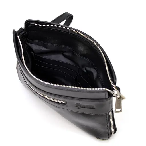 Чоловічий шкіряний клатч-барсетка TARWA 25х16.5х3.5 см sum0028519 - фото 6