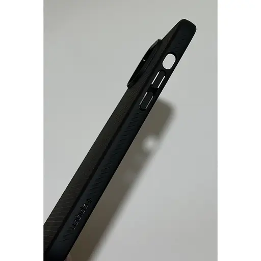 Оригинальный противоударный чехол Spigen Liquid Air Armor для iPhone 15 Plus/14 Plus Abyss Green ACS06652 - фото 6