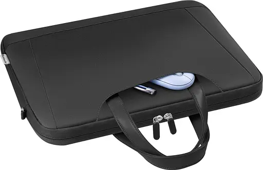 Сумка для ноутбука Defender 15.6" Cindy з кишенею, чорна (26140) - фото 4