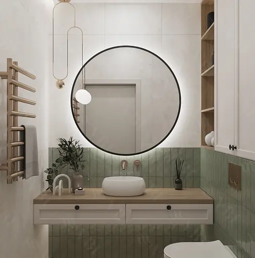 Умивальник VBI Veneto S white накладний VBI-012801, Білий - фото 2