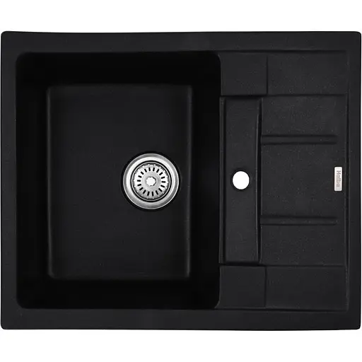 Мойка кухонная HAIBA HB8210-G226 BLACK 620x500x200 (HB0983) - фото 1
