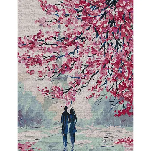 Картина по номерам Романтическая прогулка Brushme 40x50 см разноцветная 000276834