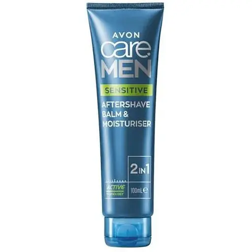 Бальзам після гоління та зволожувальний крем Avon М'який догляд 2 в 1 100 мл - фото 1