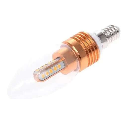 Лампа Brille світлодіодна LED 5W E14 WW C37 Copper 220 В