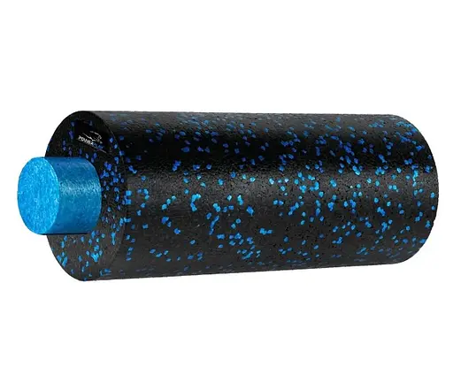 Масажний набір PowerPlay PP_4015 EPP Foam Roller Set 4in1 (2-ва роли + 2-ва м'ячі) Чорно-синій (PP_4015_Blue) - фото 4