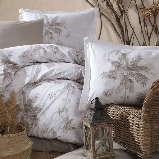 Постільна білизна Loretto V1 Bej Ранфорс Clasy pbe0052076 - фото 2