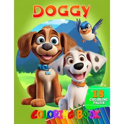 Розмальовка для дітей Doggy А05122409 формат А4