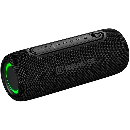 Портативна акустика Real-El X-715 Black (EL121600027) [134897] - фото 5