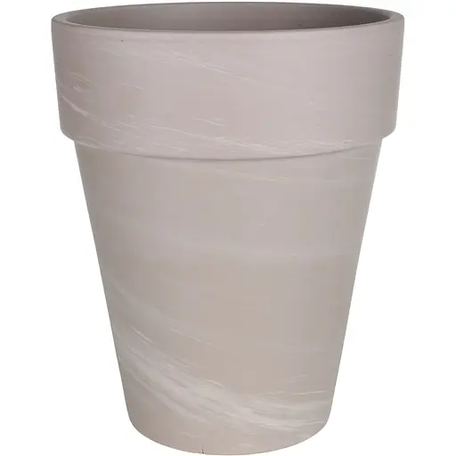 Вазон керамический Spang XL 31x38 см гранит (1055543) - фото 1